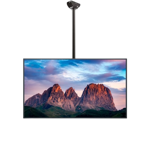 Ecran vitrine support plafond 55 pouces